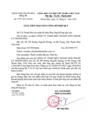 Thuốc lá điếu đầu lọc  lOTUS Trầm Kỳ