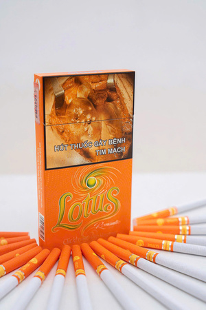 Thuốc lá bao Lotus Romantic Mango SSlim 