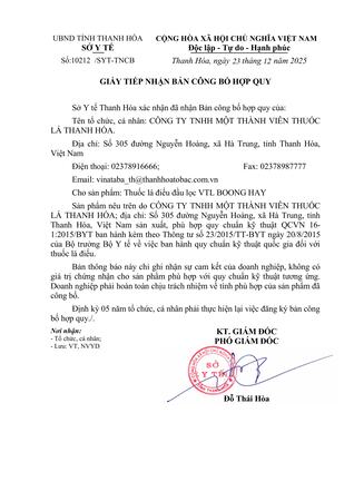 Thuốc lá điếu đầu lọc VTL BOONG HAY