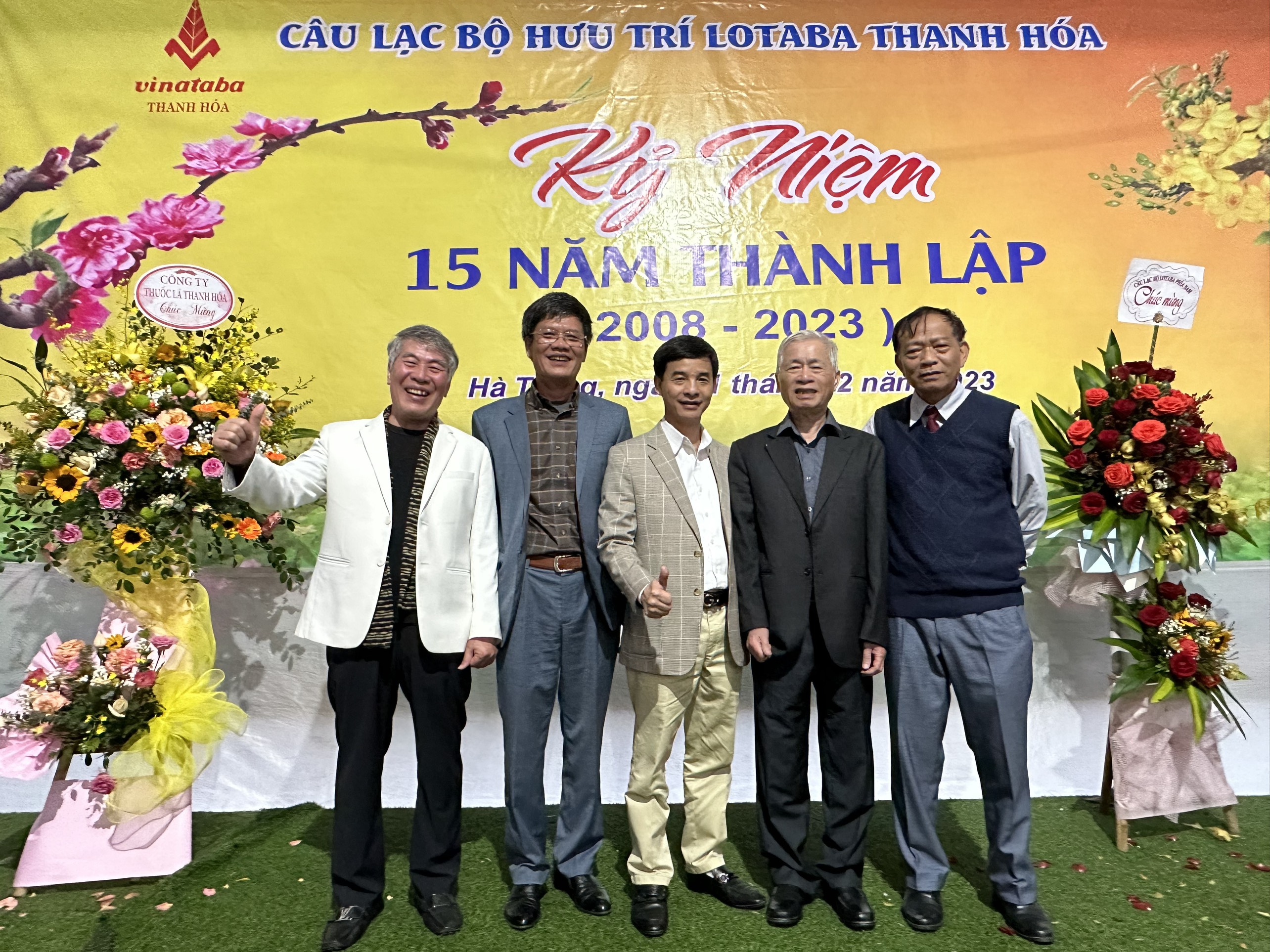 CÂU LẠC BỘ HƯU TRÍ CÔNG TY KỶ NIỆM 15 NĂM NGÀY THÀNH LẬP (2008-2023)